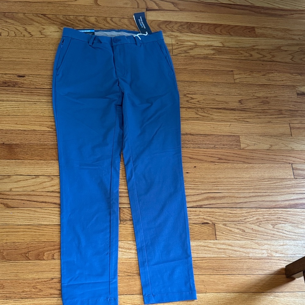 Vineyard Vines Bright Blue Stretch Chinos